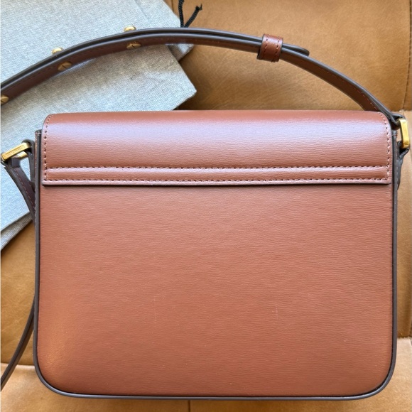 Ateliers Auguste MINI MONCEAU GOLD EDITION Tan Leather Crossbody - Picture 2 of 6